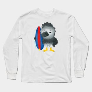 Harpy Eagle surfer Long Sleeve T-Shirt